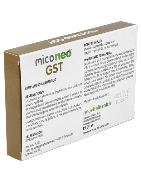 Mico Neo Gst 60Cap.