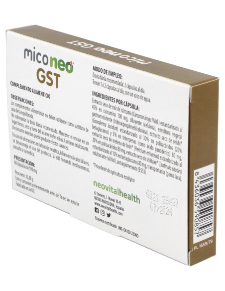 Mico Neo Gst 60Cap.