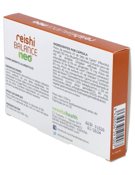 Reishi Balance Neo 30Cap.