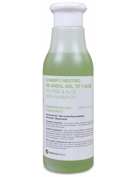 Botánicapharma Champú Aloe Vera Y Árbol Del Té, 250 Ml