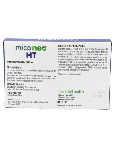 Mico Neo Ht 60Cap.