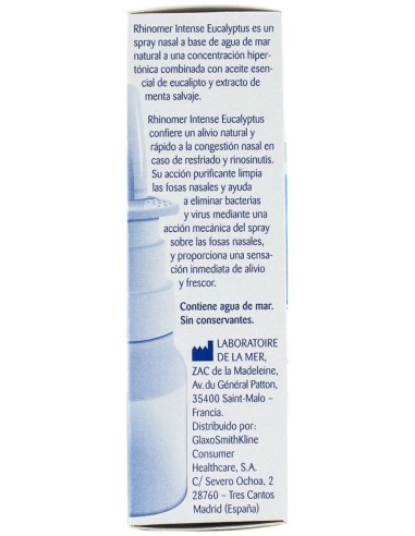 Rhinomer Eucalyptus Spray Nasal 20Ml