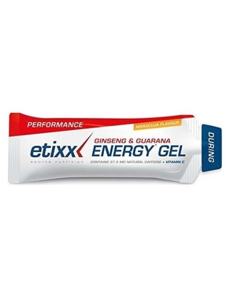 Etixx Ginseng Y Guarana Energy Gel Maracuja 12X40G