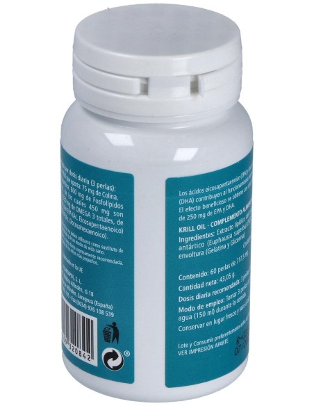 Krill Oil Aceite De Krill Antartico 60Perlas