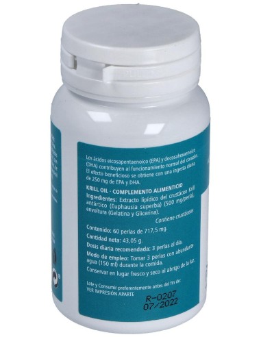 Krill Oil Aceite De Krill Antartico 60Perlas