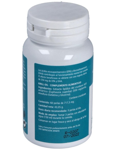 Krill Oil Aceite De Krill Antartico 60Perlas