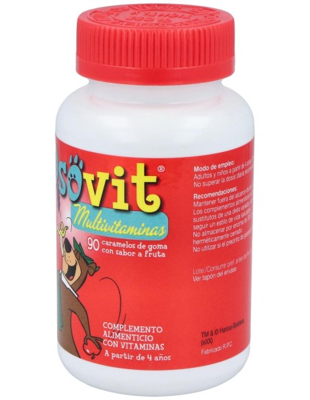 Osovit Multivitaminas 90Ositos Masticables