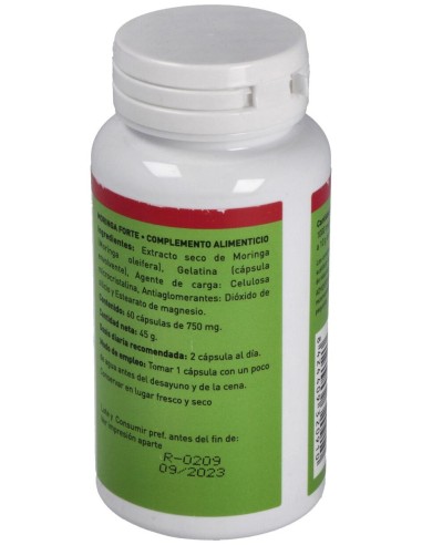 Moringa Forte Plantapol 60 Cápsulas