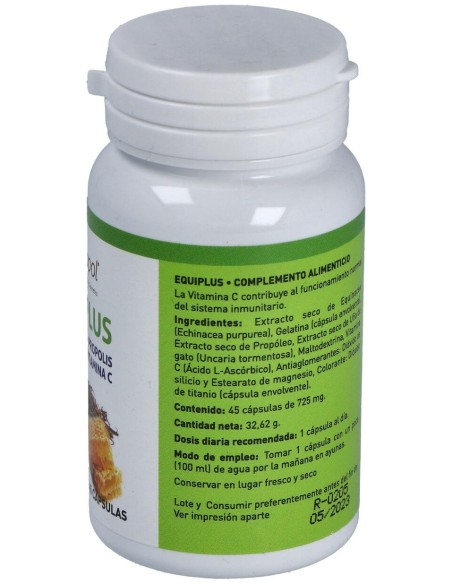 Plantapol Equiplus Equinacea + Propolis + Uña De Gato + Vitami
