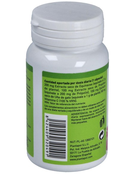Plantapol Equiplus Equinacea + Propolis + Uña De Gato + Vitami