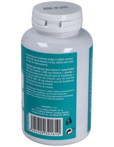 Plantapol Vitamina C Plus 1000 60Comp
