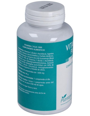 Plantapol Vitamina C Plus 1000 60Comp
