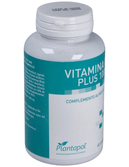 Plantapol Vitamina C Plus 1000 60Comp