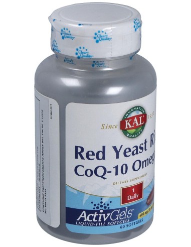 Kal Red Rice - Q10 - Omega 3 60Perlas