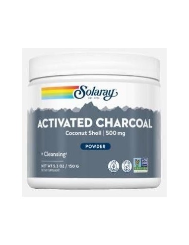 Solaray Charcoal Coconut Activated Carbon Activo 75G