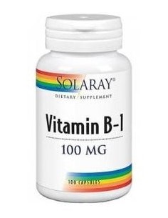 Solaray Vitamina B1 100Mg 100 Caps