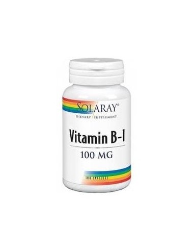 Solaray Vitamina B1 100Mg 100 Caps