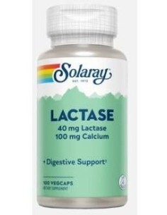 Solaray Lactase 40Mg 4000Fcc 100Caps