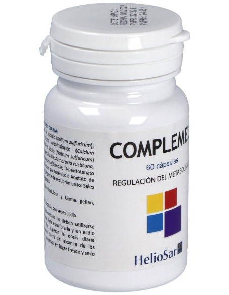 Heliosar Complemel 60 Cápsulas