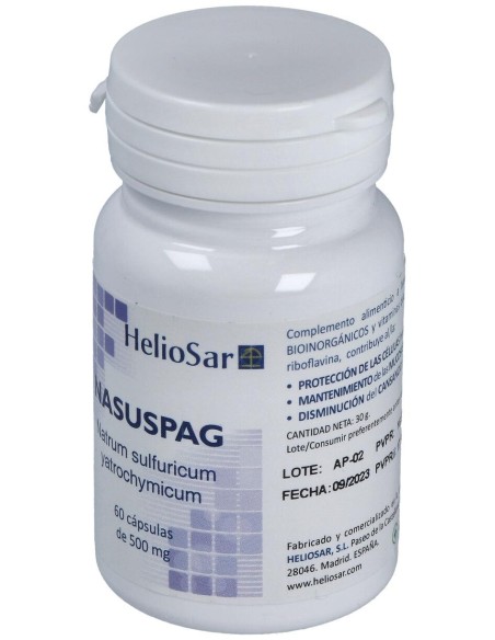 Nasuspag Natrum Sulfuricum 60Cap.