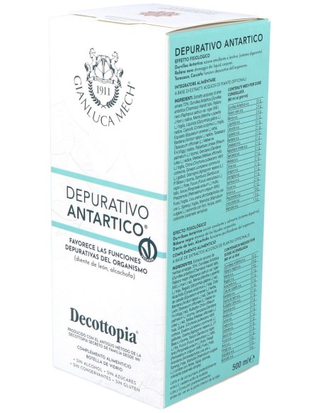 Depurativo Antartico 500Ml. Decotopia