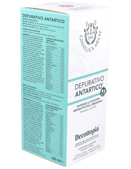 Depurativo Antartico 500Ml. Decotopia
