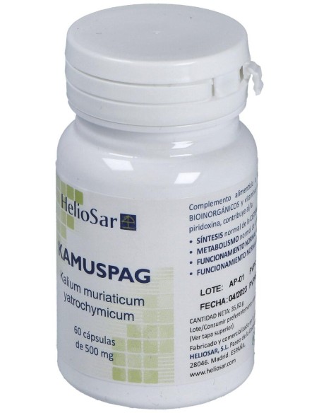 Kamuspag Kalium Muriaticum 60Cap.