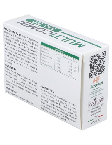 Herbofarm Multicombi Mg B6 30Comp.