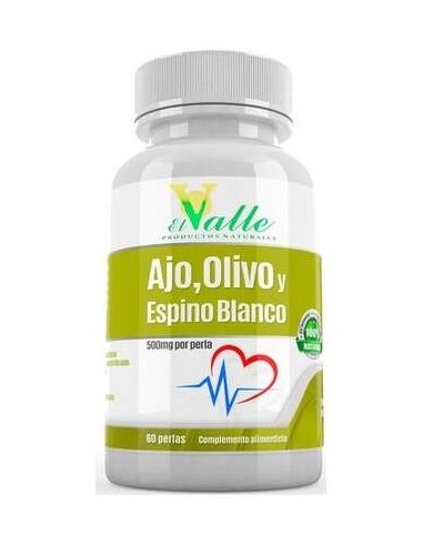El Valle Ajo Espino Blanco Olivo 60 Perlas