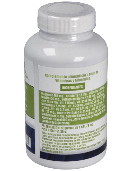 El Valle Multivitamínico + Minerales 90 Perlas