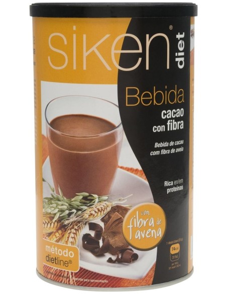 Siken® Diet Control De Peso Bebida De Cacao Con Fibra 400G