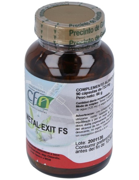 Cfn Metal Exit Fs 90Caps