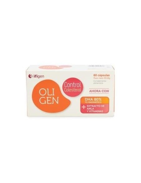 Ifigen Oligen Control Colesterol Dha 80% 60Caps