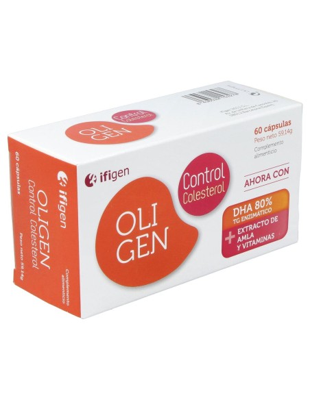 Ifigen Oligen Control Colesterol Dha 80% 60Caps