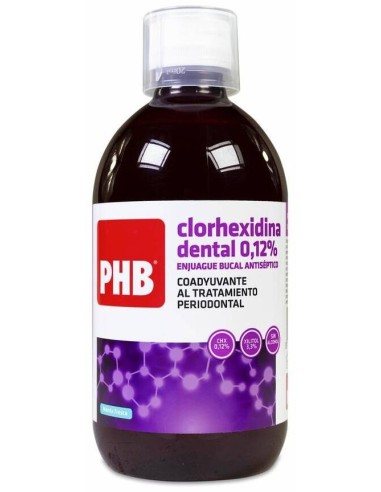 Phb Clorhexidina Dental Enjuague Bucal 500Ml