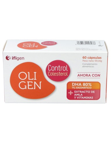 Ifigen Oligen Control Colesterol Dha 80% 60Caps