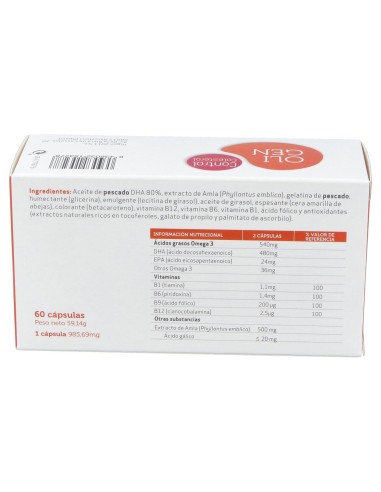 Ifigen Oligen Control Colesterol Dha 80% 60Caps