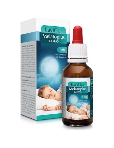 Lavigor Melatoplus Gotas Melatonina 1Mg 30Ml