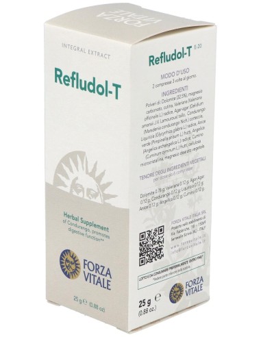 Refludol (Dolomite Composta) 25Gr.Comprimidos