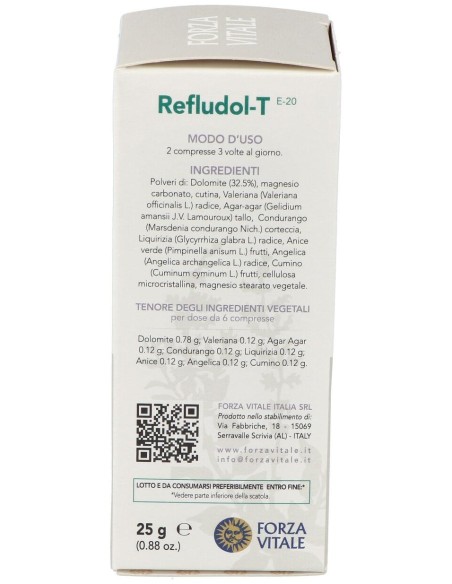 Refludol (Dolomite Composta) 25Gr.Comprimidos