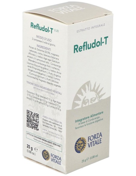 Refludol (Dolomite Composta) 25Gr.Comprimidos