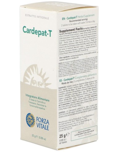 Cardepat-T Carciofo Composto Hepatico 25Gr.Comp.