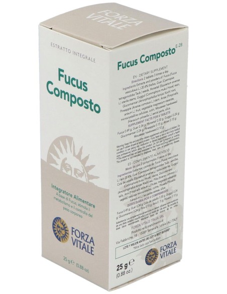 Fucus Composto Obesidad 25Gr.Comprimidos