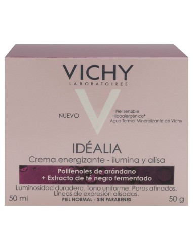 Vichy Idealia Crema Iluminadora Alisadora Piel Normal Y Mixta, 50 Ml