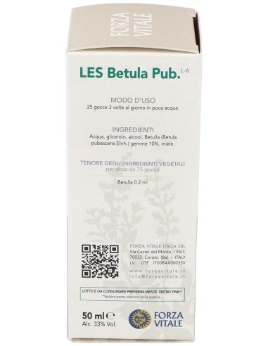 Les Betula Pubescens Abedul 50Ml.