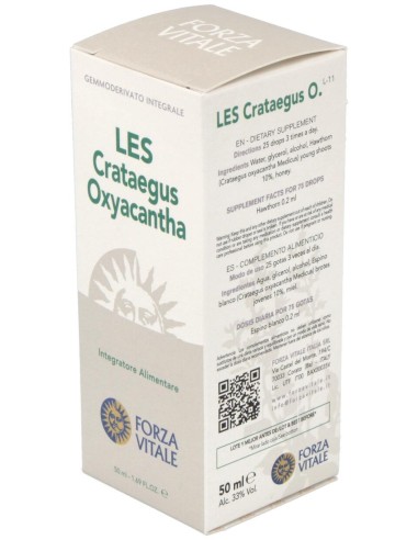 Les Crataegus Oxycanta Espino Albar 50Ml.