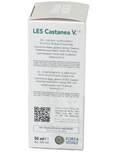 Les Castanea Vesca Castaño 50Ml.