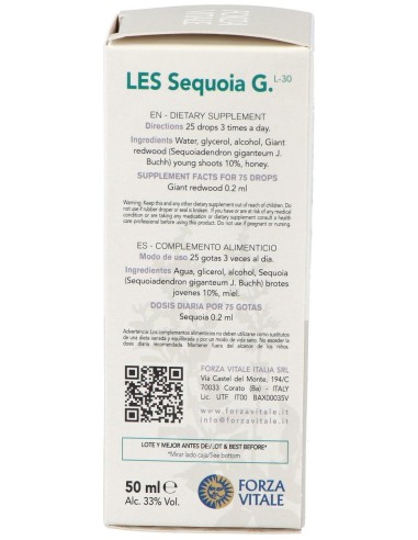 Les Sequoia Gigantea Secoya 50Ml.
