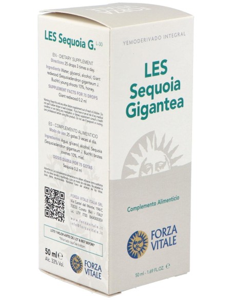 Les Sequoia Gigantea Secoya 50Ml.