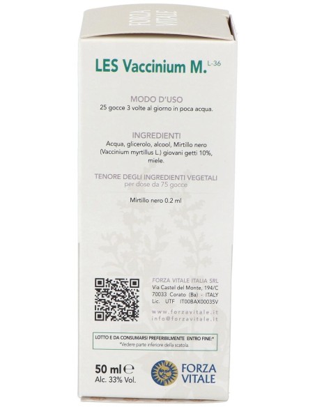 Les Vaccinium Myrtillus Arandano Negro 50Ml.